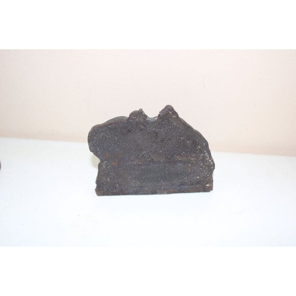 Cast Iron Grazing Horse Doorstop Book End Vintage 91999 - Picture 4 of 6